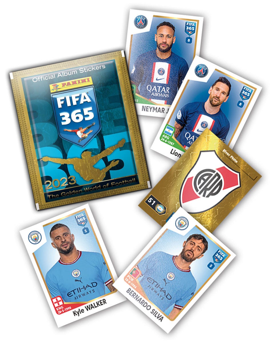 Panini FIFA 365 — Self-Adhesive Sleeves (50)